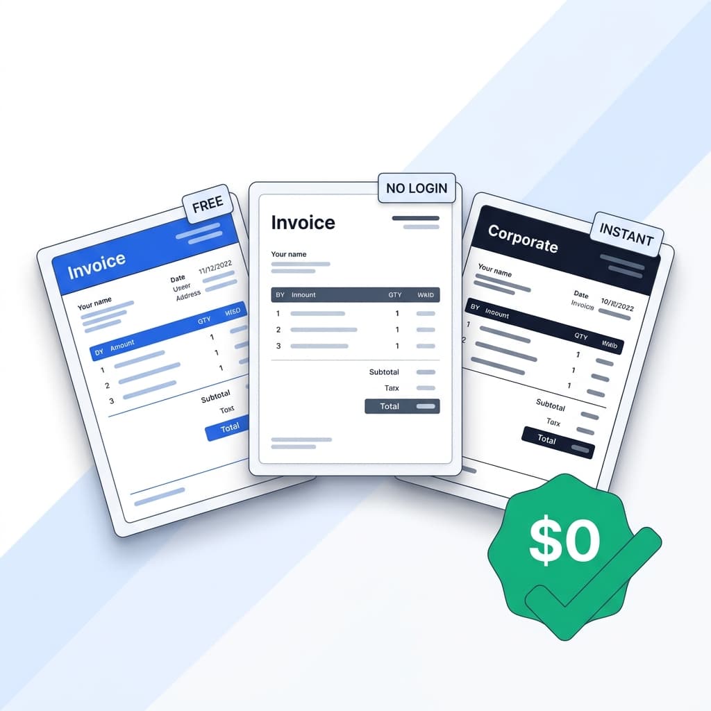 Best Free Invoice Generators Without Login Requirements (2026)